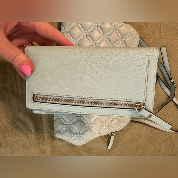 Kate Spade baby blue purse and wallet - Picture 5 of 9